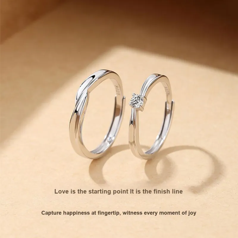 MINTLEAF S925 Silver Rings Unisex-1