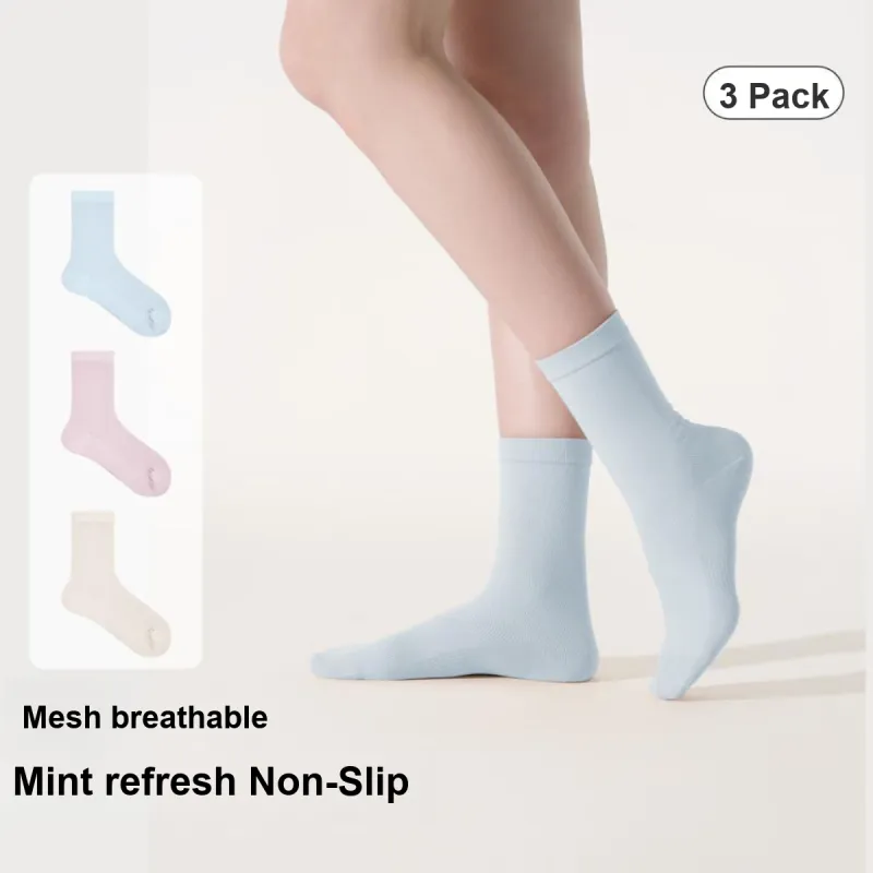 Ubras Comfort Socks Series Mid Calf Socks Women's 3 Pack-13