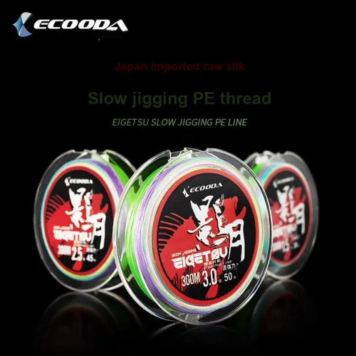 ECOODA Fish Line Main Line Shadow Moon Slow Jigging Reel With PE Thread
