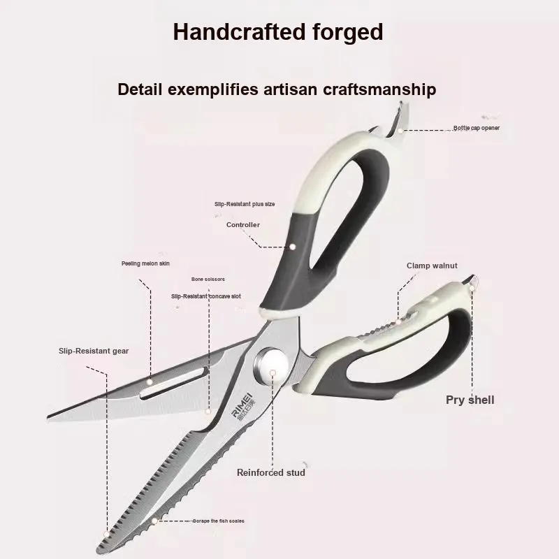 RIMEI Household Scissors-3