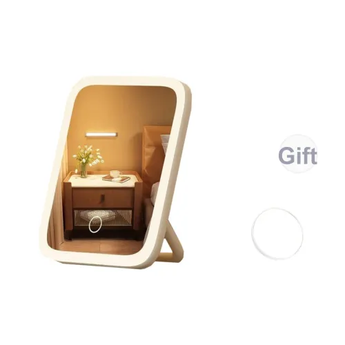 Ji Shengrui Зеркало для макияжа с светом настольное зеркало с освещением зарядное зеркало