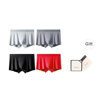 Inside The Orange Underpants Men's Box 4 Pack