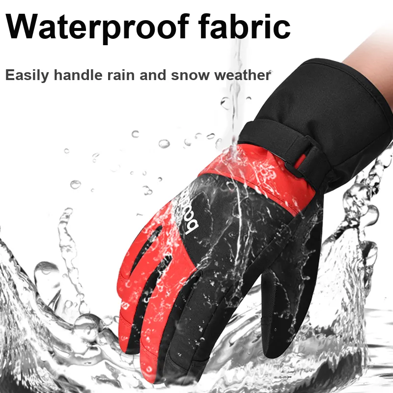 BOODUN Winter Family Skiing Gloves-3