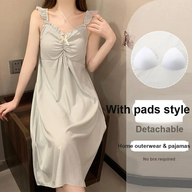 OUSHIBO Nightgown Women's Image Color-2