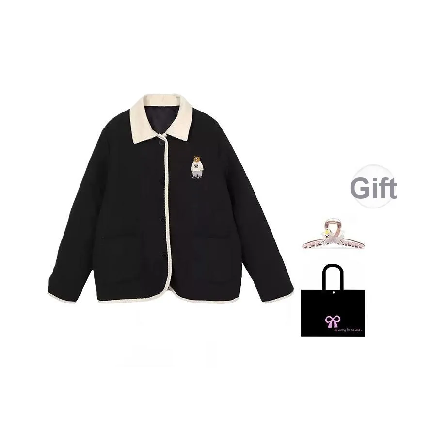 Aimilian Черный Женский пуховик