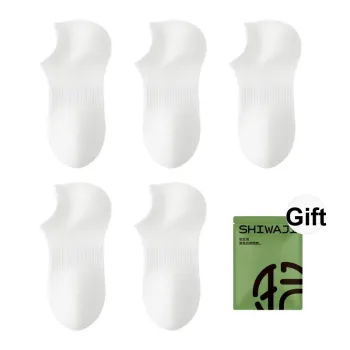 SHIWAJI No Show Socks Men's Shopping Bag 5 Pack