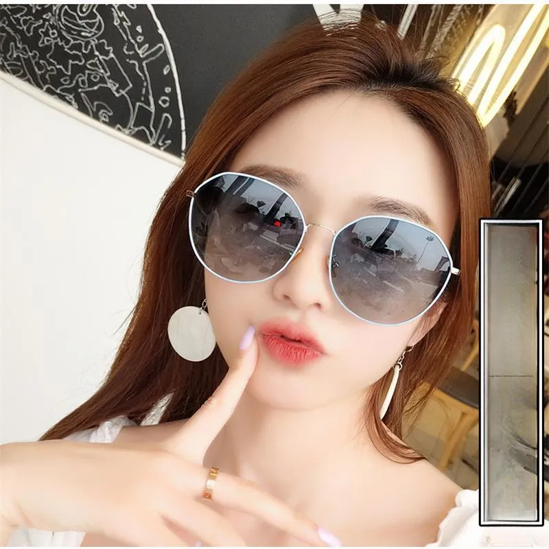 Thunder Pailong Metal Irregular Shape Sunglasses Unisex-8