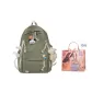 Green+Badge Pendant+Shopping Bag