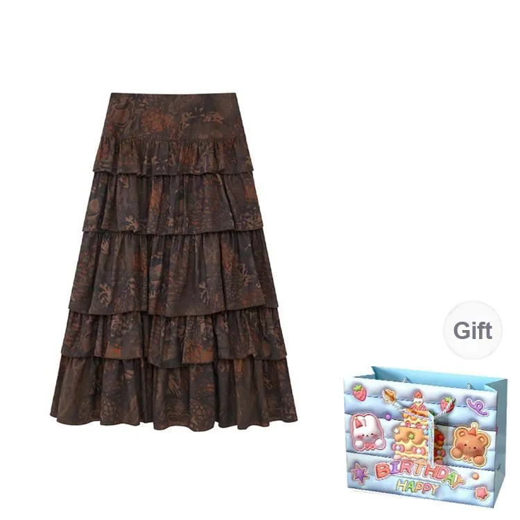 QUIET ANGEL Casual Long Skirt Women's-0