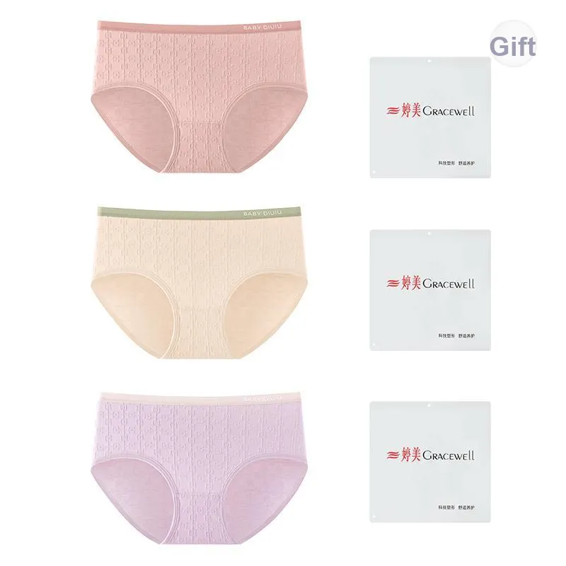 GRACEWELL Underpants Women's Shopping Bag 3 Pack-0