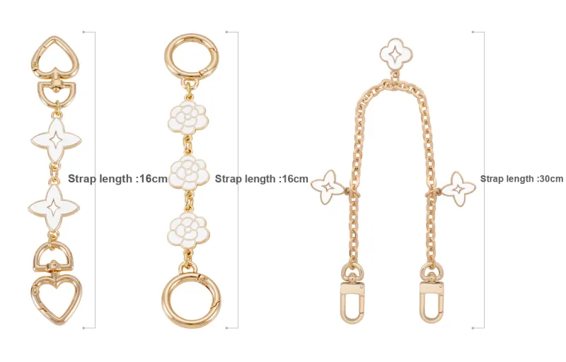 GUYI Alloy Bag Accessory Women's Gold Tone-8