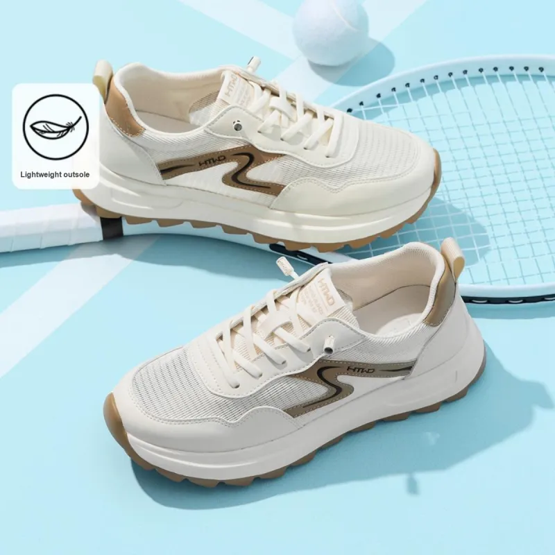 Hotwind Jogging Shoes Height Increasing Abrasion Resistant Slip Resistant Low Top Casual Shoes Men's-7