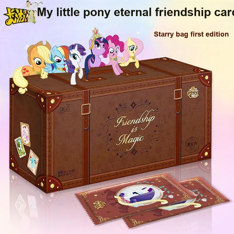 KAYOU Little Witch Ellie And Other Characters My Little Pony Starry Bag IP/Anime Cards 1 Box Pack-1
