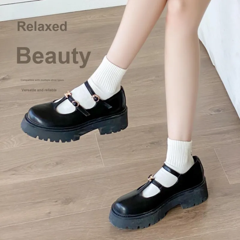 AUGUST Mid Calf Socks Women's 5 Pack-6