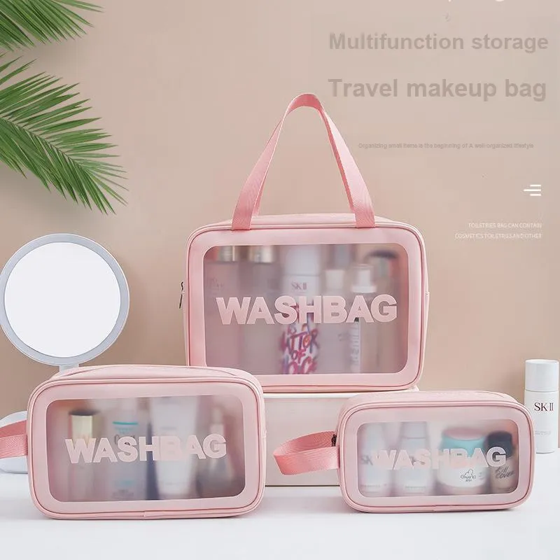 Future Maple Matte Waterproof Large Capacity Good Looking Portable Bag Make up Tools 1 Pc-1