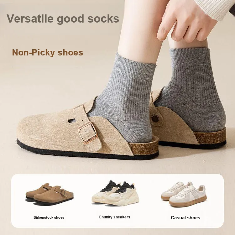 JIAZINI Ankle Socks Women's 4 Pack-23