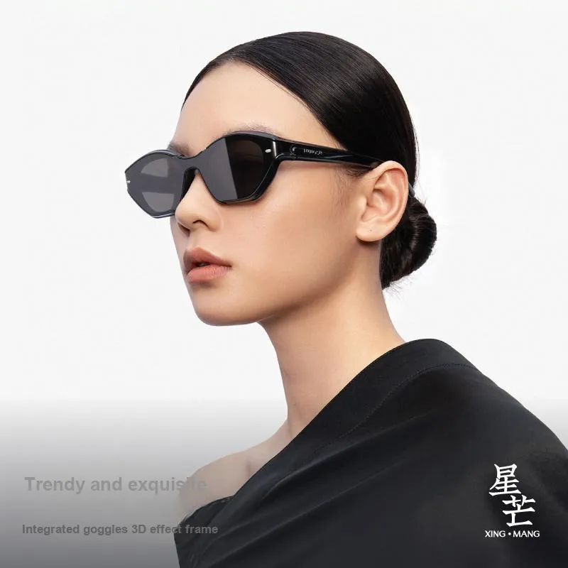 MUJOSH TR90 Cat Eye Lightweight Comfortable Avant-Garde Polarized Sunglasses Unisex-2