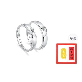 Chongqing Gold Store S925 Silver Rings Unisex