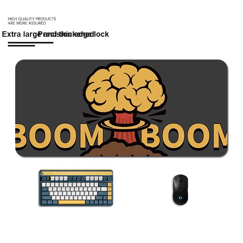 Vibrate Western Mouse Pad Old Man Gaming Mouse Pad Office Desk Mat Computer Keyboard Pad Desk Mat Mouse Pads-5