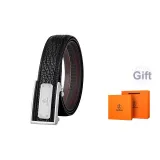 Black with Silver Buckle[Width: 3.8cm]