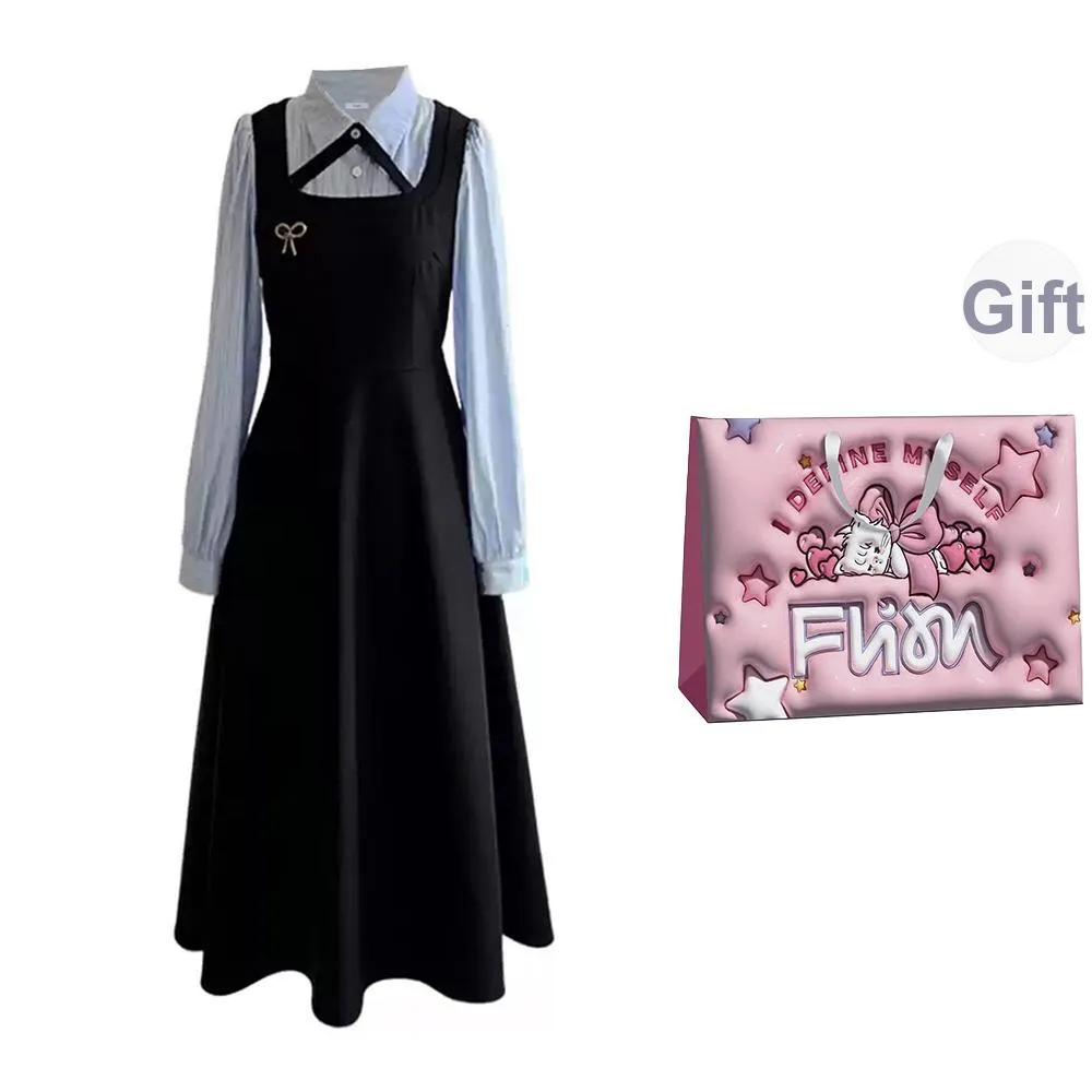 FLIM Long Sleeved Dress Women's Black