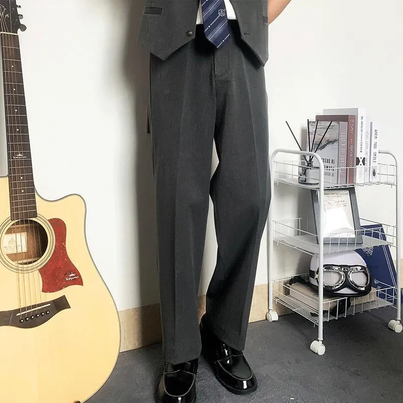 MUCUNSHU Suit Trousers Men-5