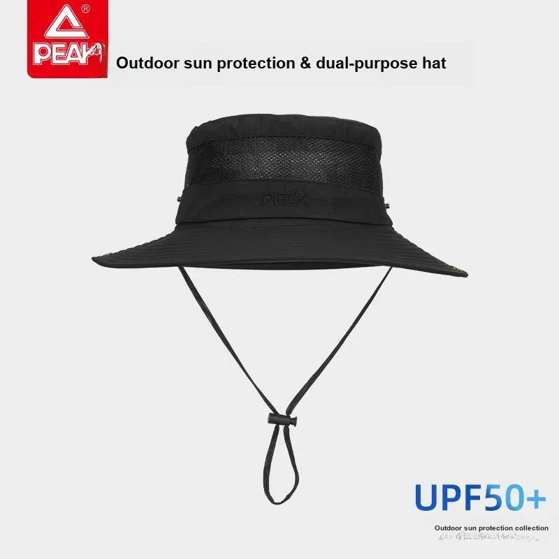 PEAK Polyester Bucket Hats Unisex-1