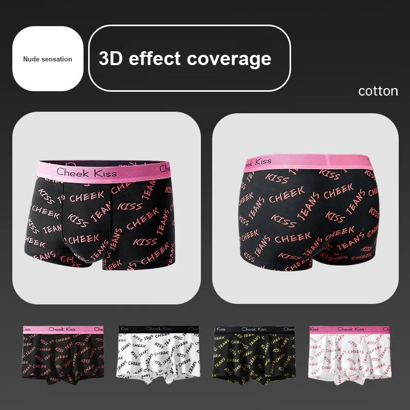 Cheekkiss Underwear Gift Box Men's Comfortable And Breathable Boxer Shorts 2 Pack-2