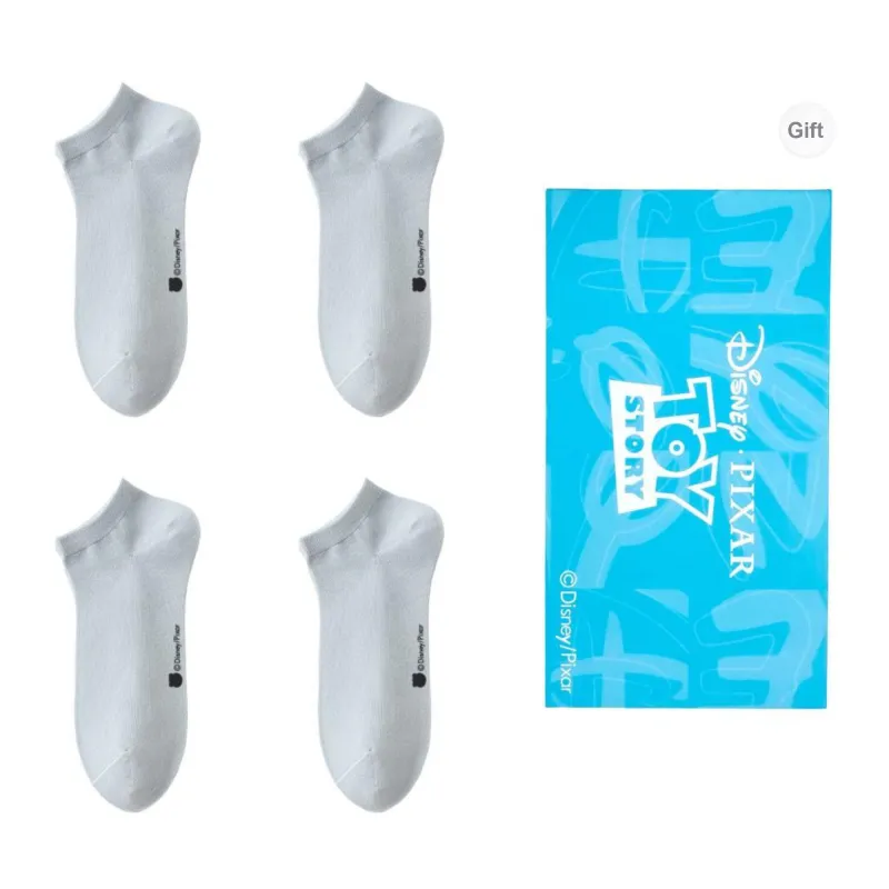 Disney Ankle Socks Women's Box 4 Pack-11