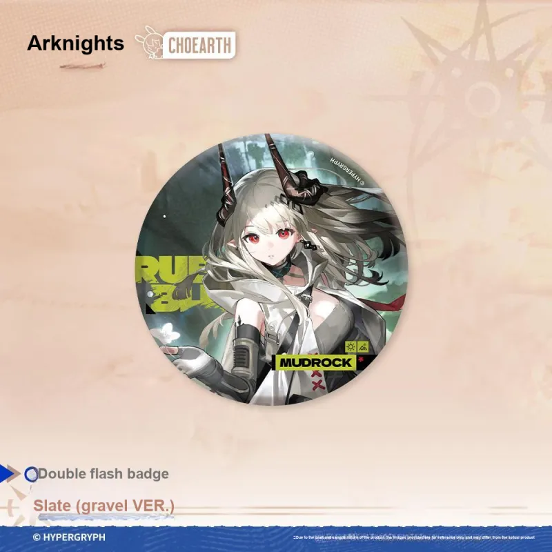 Arknights Double Flash Lai, Mudstone, Tequila, Harold, Refraction Badges-3