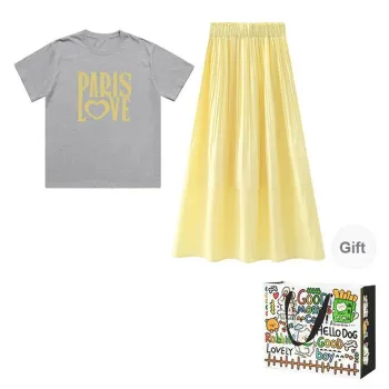 ZVJH Two Piece Skirt Sets Women's