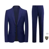 Dark Blue Two-Piece Set