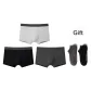 Men's Underpants 3 Pack (Black+Dove Feather Gray+Coconut Gray)