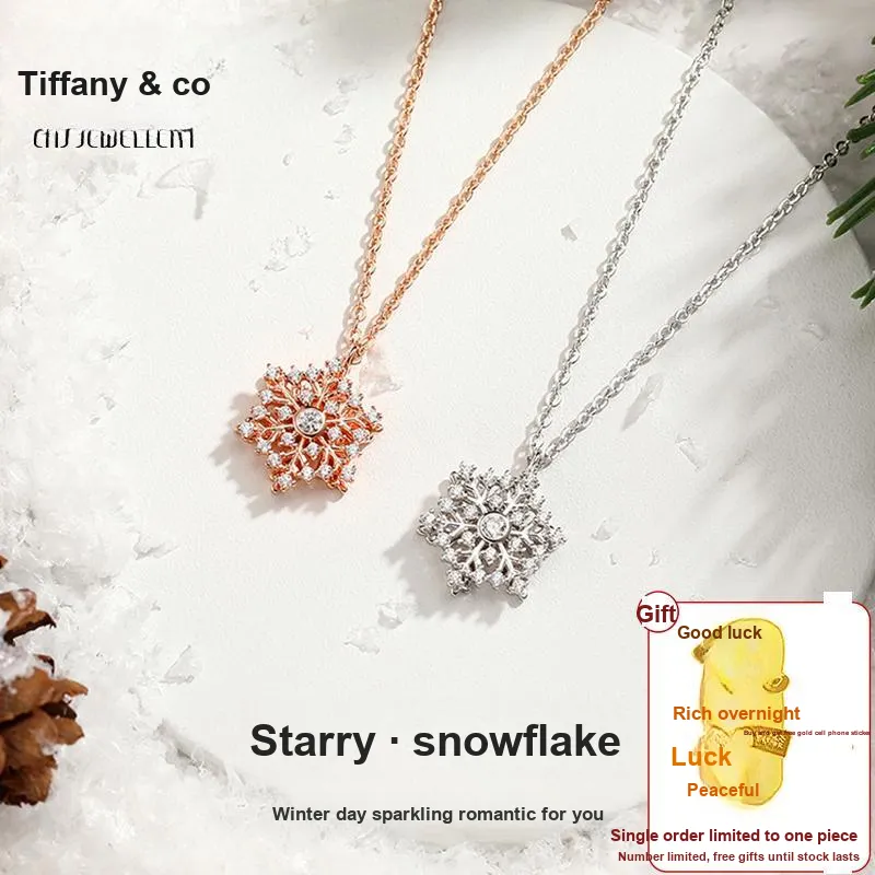 CHAOHONGJI S925 Sterling Silver, Refined Luxury Niche Fashion, Youthful, Everyday Commute Versatile Necklaces Women's-0