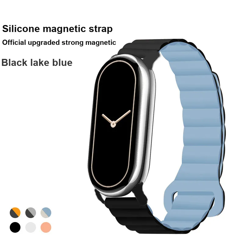 IKYOU Watch Band Xiaomi Compatibility Silicone Material-5