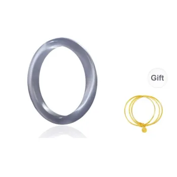 ZHUOJIN Glass Cat Eye Bangles Unisex