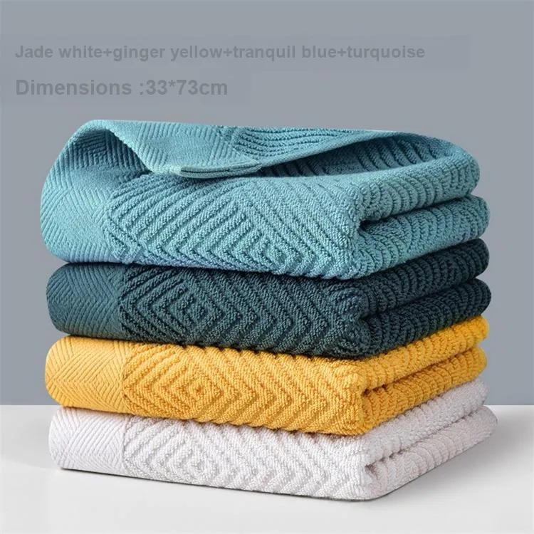 Drizzle Towel Bath Towel Solid Color-33