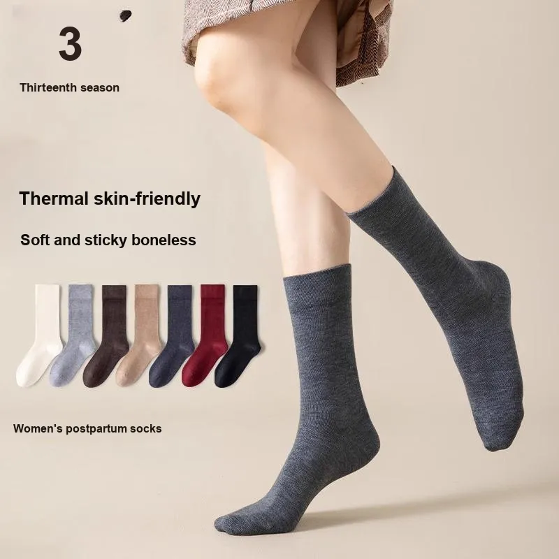 Thirteen day Season Mid Calf Socks Women's 4 Pack-43