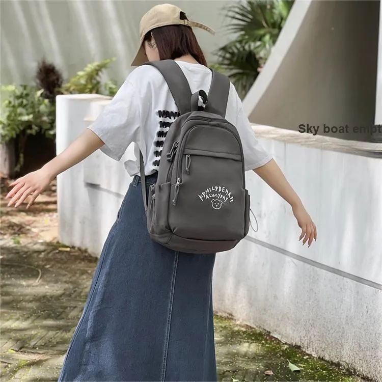 NX DOUGHNUT Nylon Backpack Unisex Multicolor-15