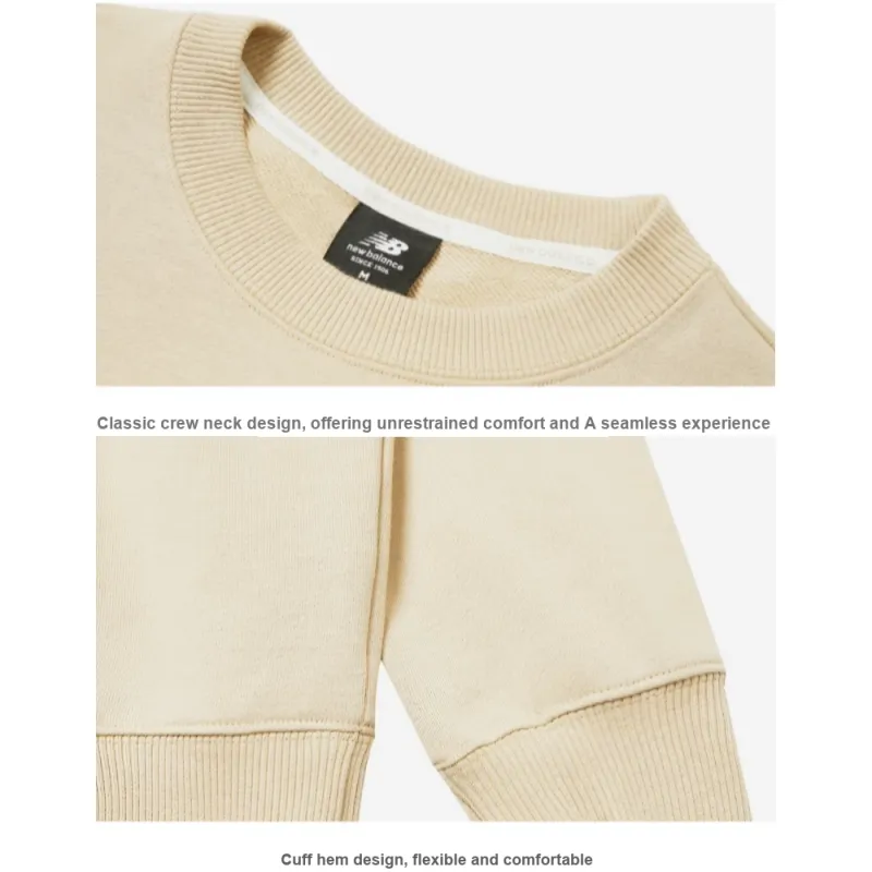 New Balance Sweatshirts Women's Beige-4