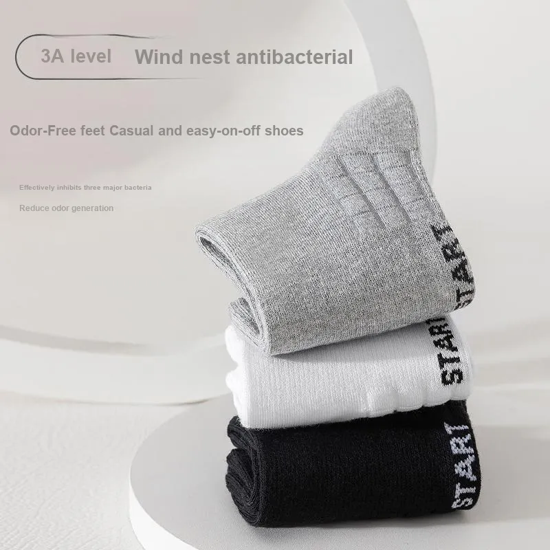 B&C.Room Mid Calf Socks Men's 3 Pack-2
