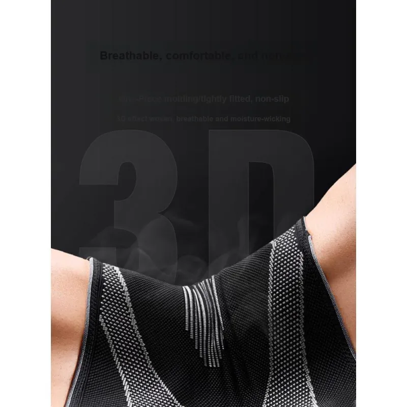 McDavid 5116R Thin Running Mountaineering Hiking Tennis Badminton Unisex Nylon Elastane Knee Pads-5