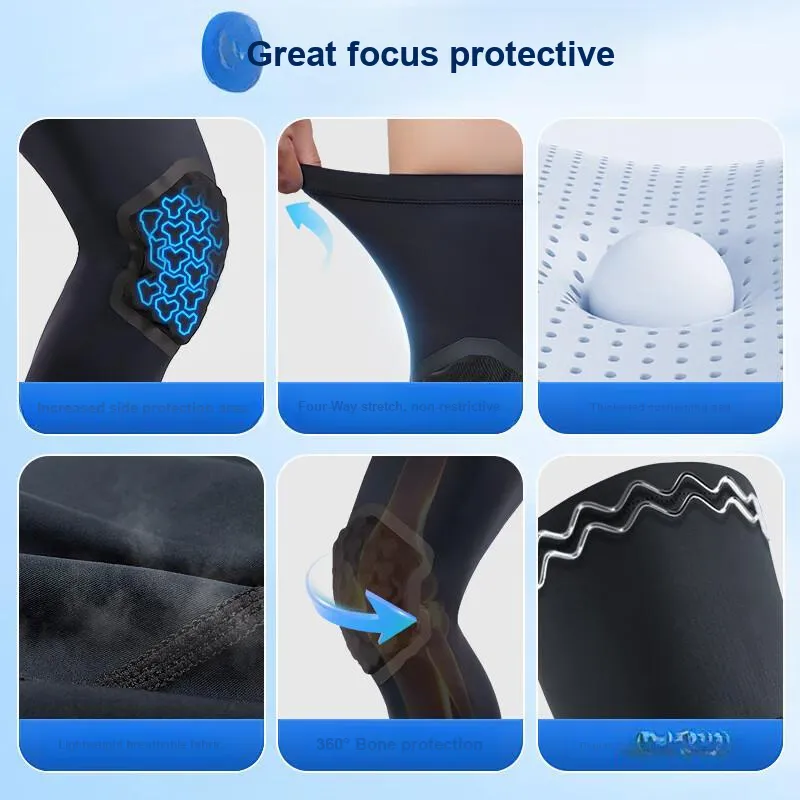 Under Armour Knee Pads Cotton Running Mountaineering Volleyball Tennis Soccer Badminton Basketball Unisex-2