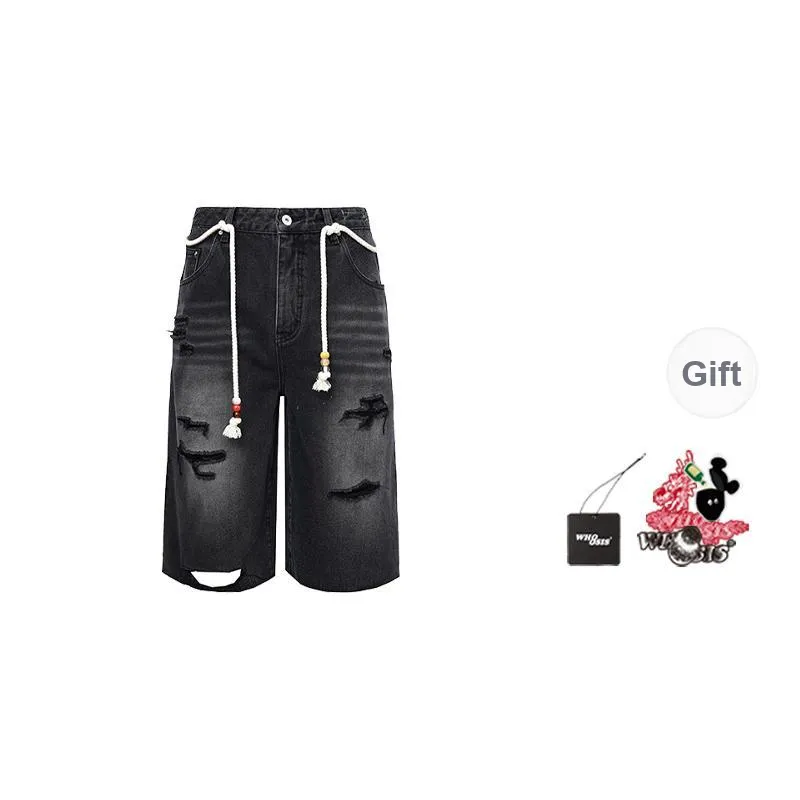 WHOOSIS Denim Shorts Unisex-7
