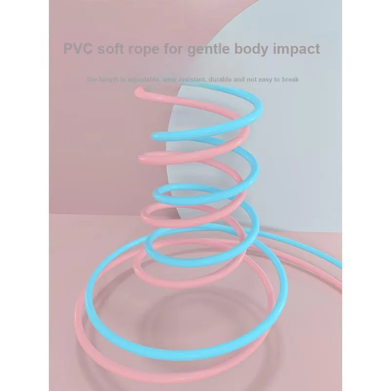 LENWAVE Fitness Training Non Countable Jump Ropes Fitness Crowd Handle Material, Foam, Rope Material PVC Rubber 3m-6