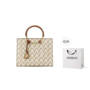 JONBAG Synthetic Leather Ring Pack Crossbody Bag One Shoulder Handbag Large Size Women's Multicolor
