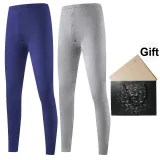 2 Pack (Lilac Gray+Sapphire Blue) German Velvet Heat/Antibacterial Comfortable/Seamless Skin-Friendly