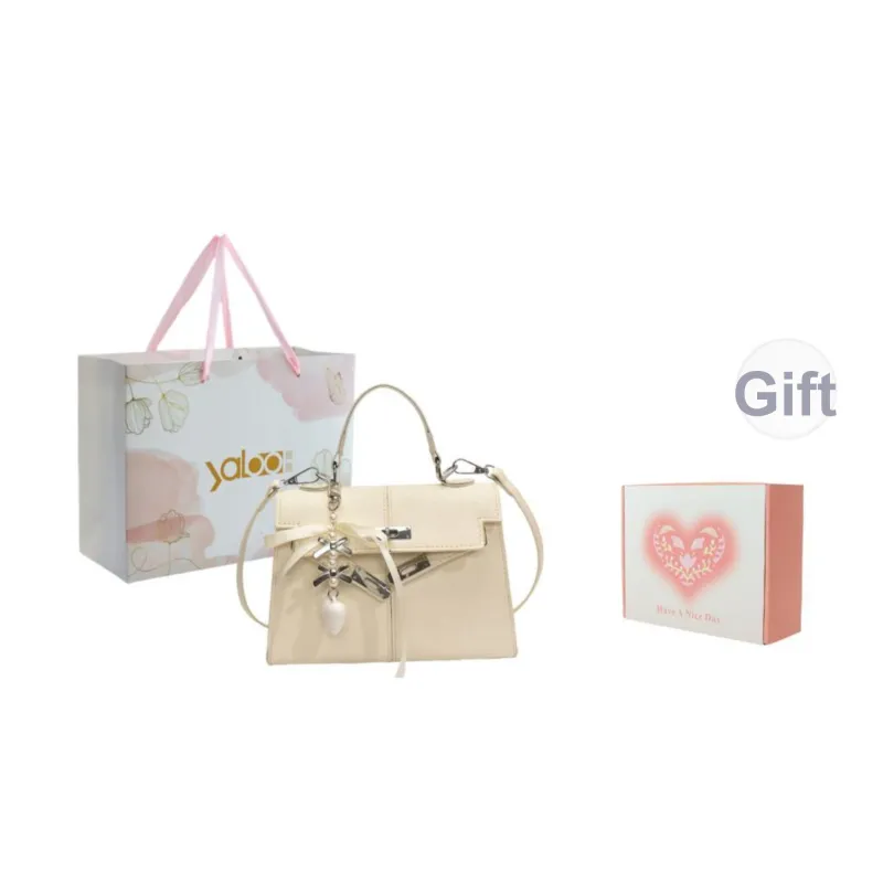 Yalu PU Shoulder Bag, Crossbody Bag, Handbag Unisex White/Black/Purple/Khaki/Blue/Pink-37