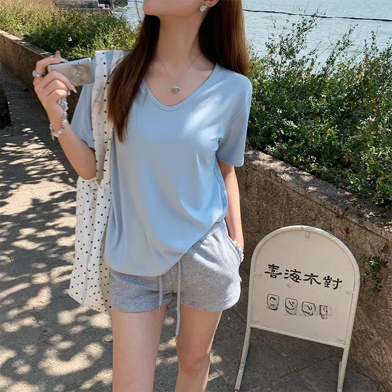 SUSANSAN T Shirts Women's-12