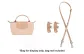 Dusty Pink Silver-Tone Buckle 95-124cm Leather Strap+[No Perforated]Set